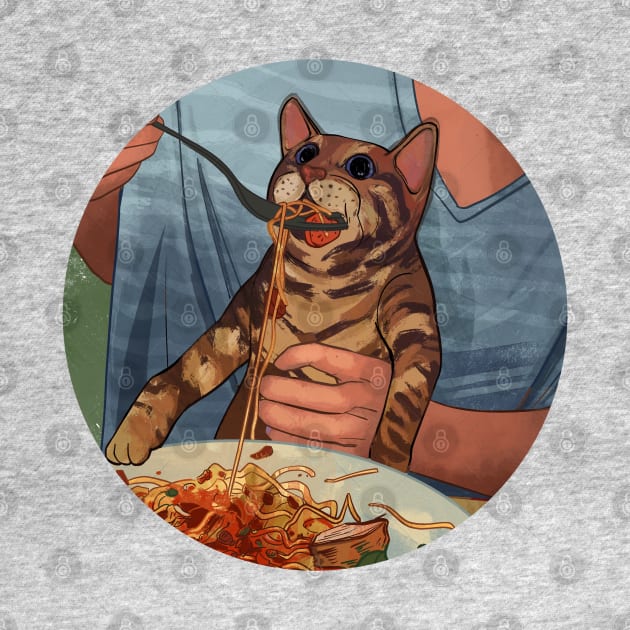 Spaghetti Cat by Catwheezie